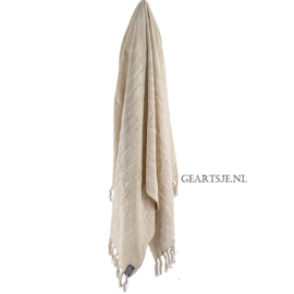 PLAID - creme - 130 x 160 cm -