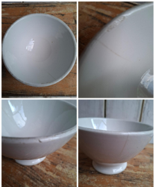Franse SPOELKOM - oud/wit -