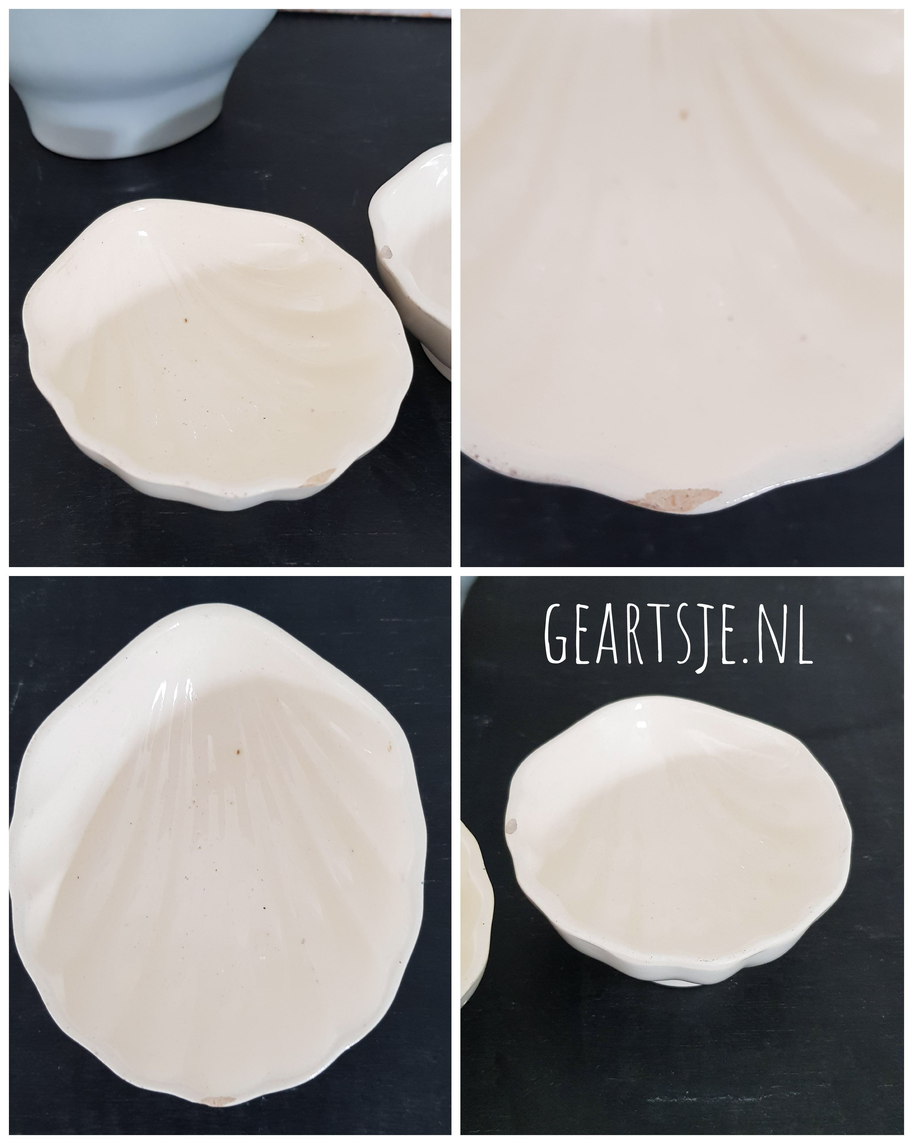 set PUDDINGVORMPJES - schelp -