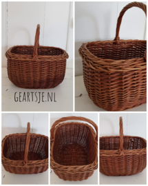 vintage MANDJE met hengsel