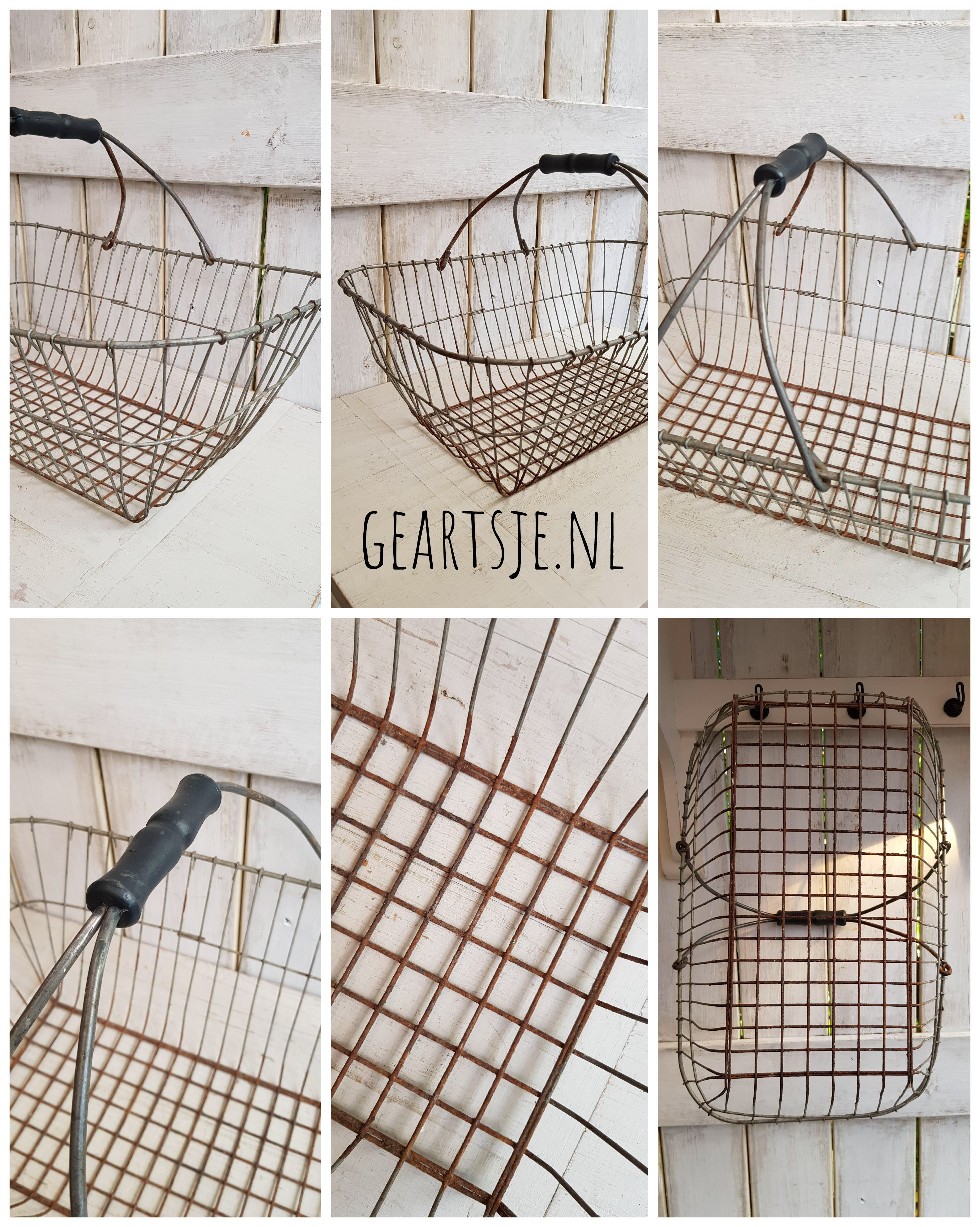 grote OOGST-MAND - metaal -