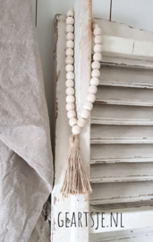 dikke KRALEN KETTING - deco -