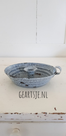 emaillen BLAKER  -  grijs -
