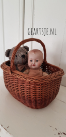 vintage MANDJE met hengsel