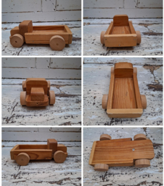 vintage VRACHTWAGENTJE - hout -