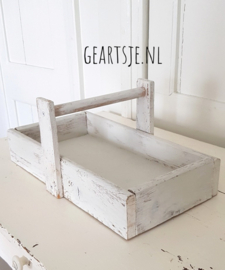 BAKJE met hengsel - wit -