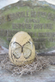 EASTER EGG - set van 3 - VLINDER -  Jeanne d 'Arc Living