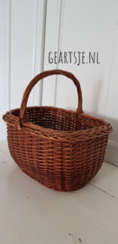 vintage MANDJE met hengsel