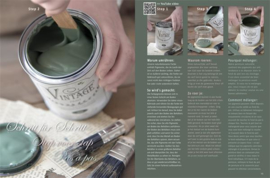 VINTAGE PAINT HANDLEIDING -MAGAZINE - JEANNE D`ARC LIVING