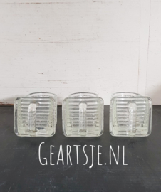 Setje KEUKENLAADJES - glas -