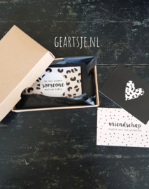 Doosje -  'MET een GLIMLACH' -