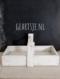 BAKJE met hengsel - wit -