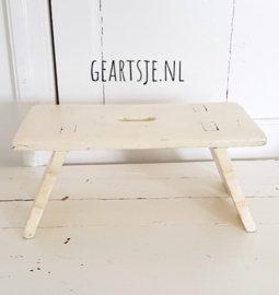 SHABBY VOETENBANKJE
