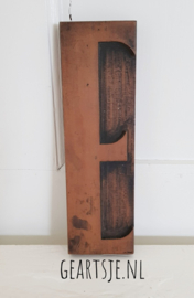 grote STEMPEL - E  -