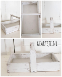 BAKJE met hengsel - wit -