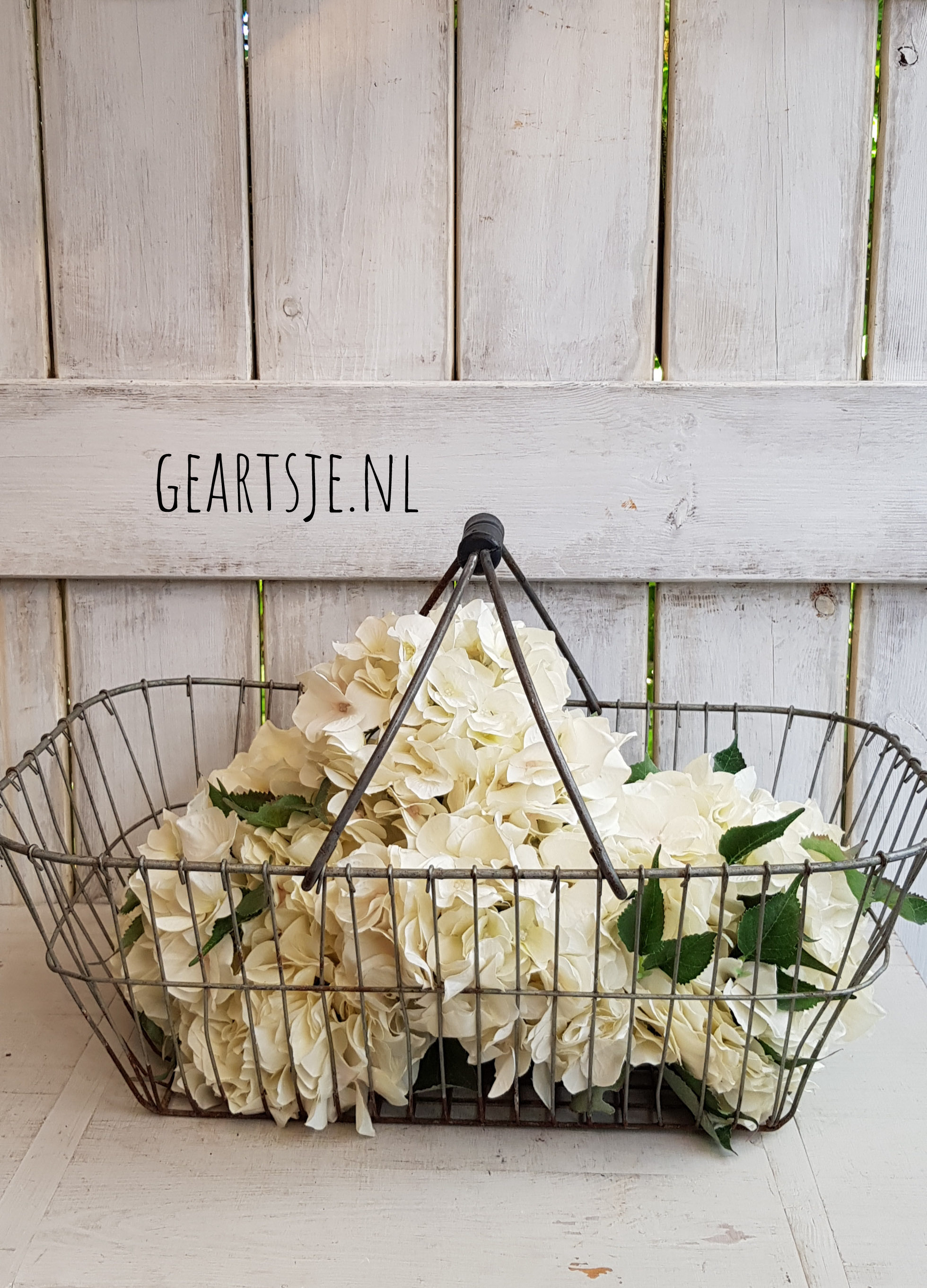 grote OOGST-MAND - metaal -