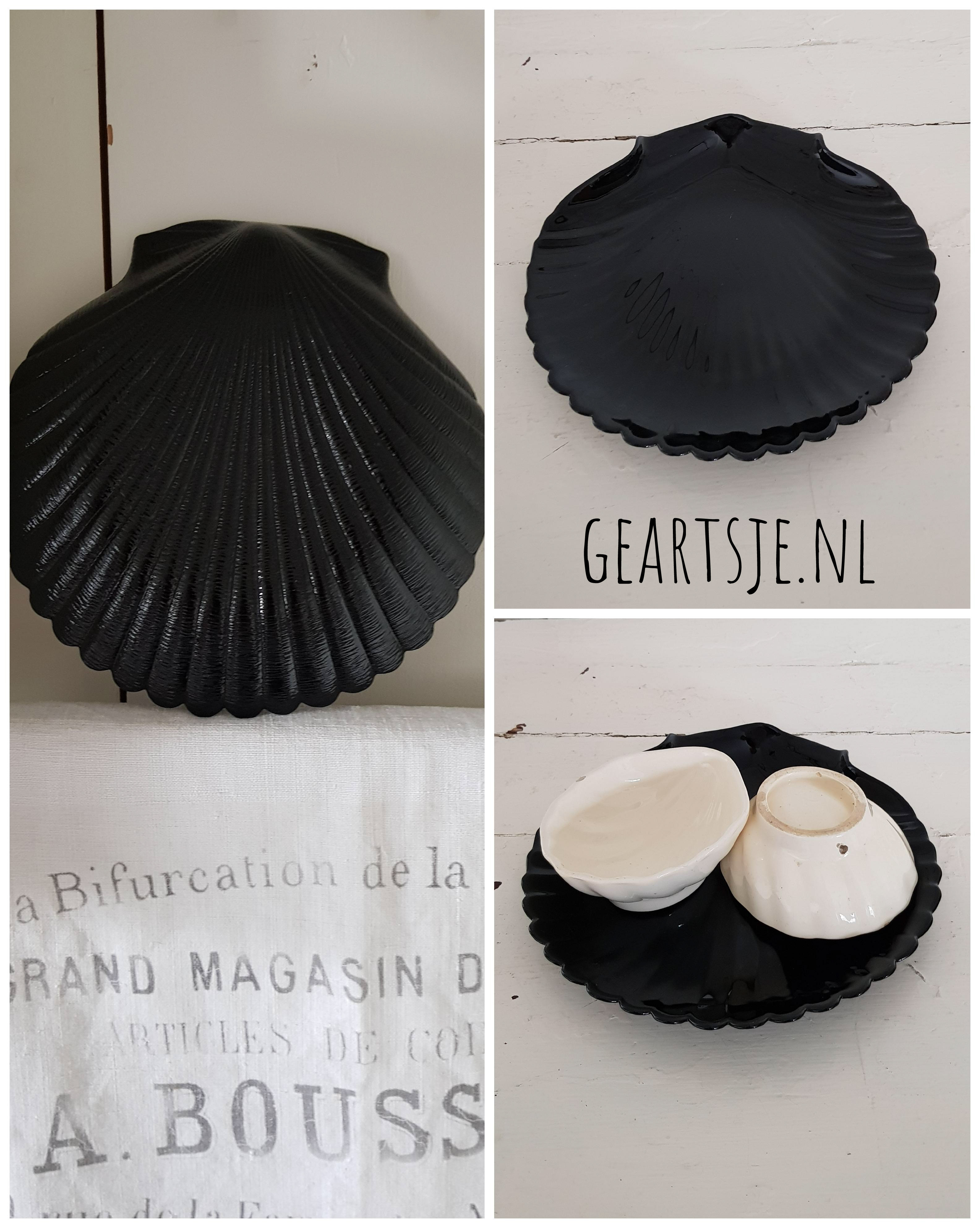 vintage  - SCHELP - glas -