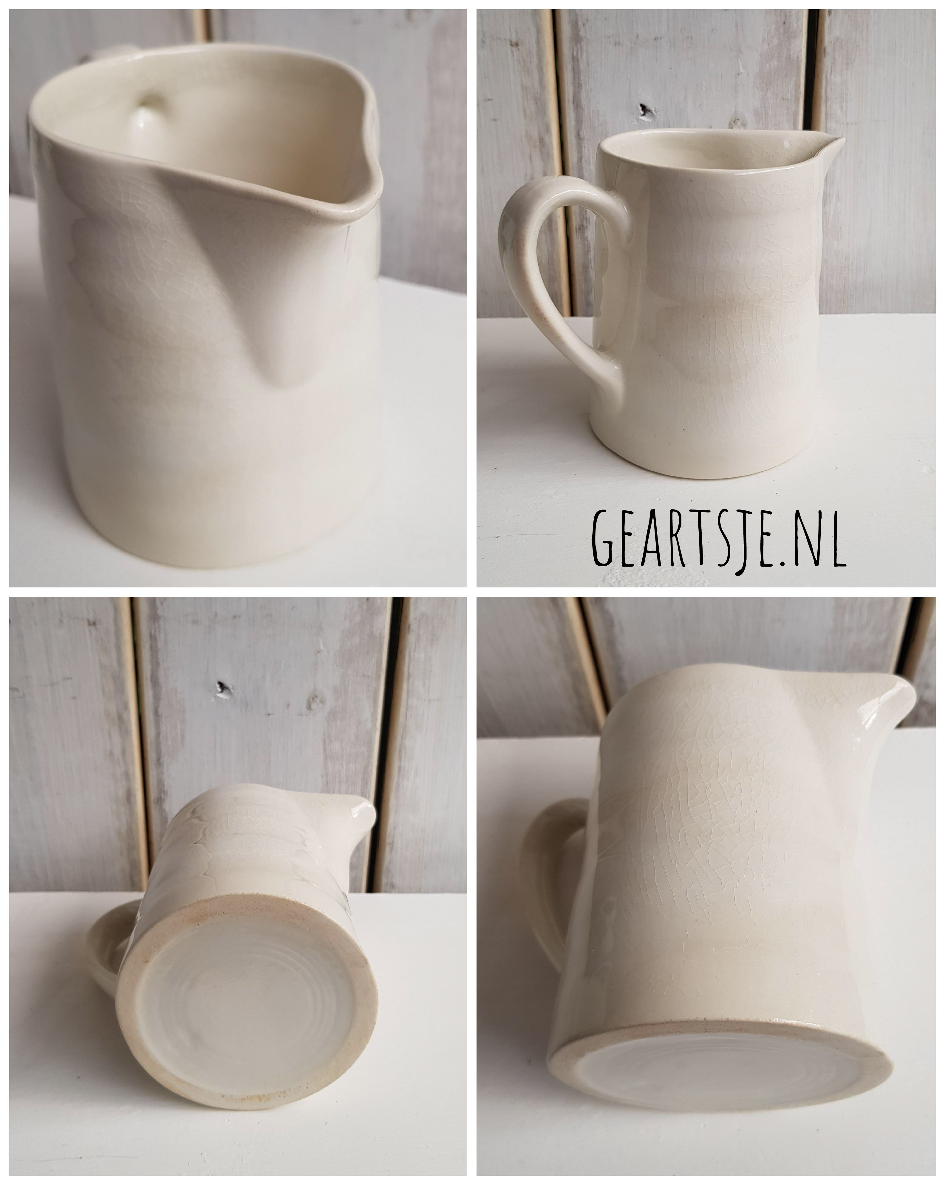 BANDEN KAN  - oud wit -