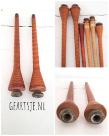 grote LANGE SPOELEN - set van 2 stuks -