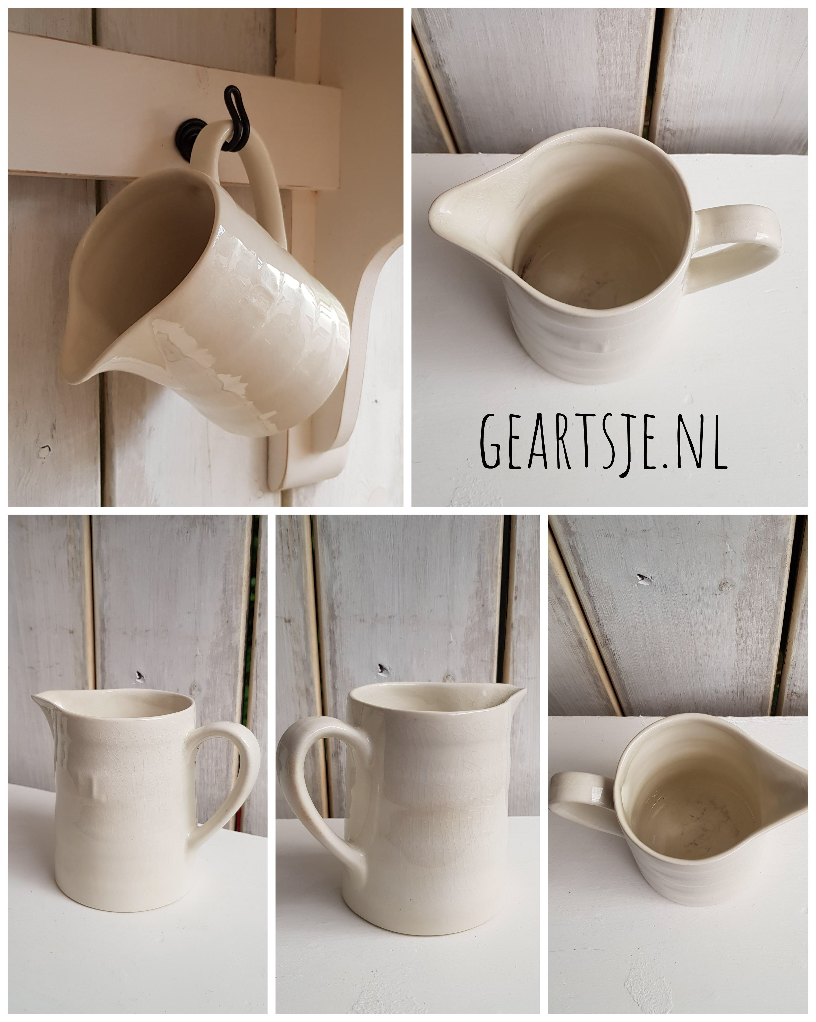 BANDEN KAN  - oud wit -