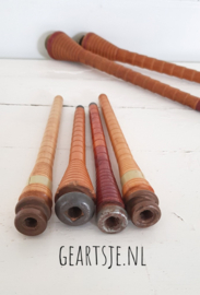 oude SPOELEN - set 4 stuks -