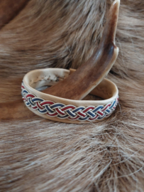 Saami Armband ROOD-WIT-BLAUW