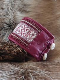 Raspberry Love Cuff