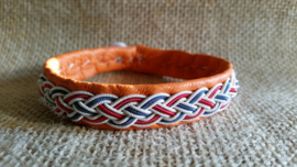 Saami Armband ROOD-WIT-BLAUW