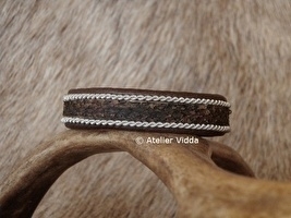 Saami Armband met Zalmleer