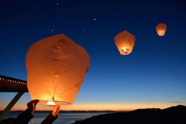 JUMBO La LieFra XL Wensballon wit