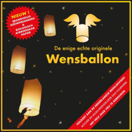 Wensballon XL 100 stuks voor maar €349,95