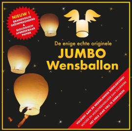 JUMBO La LieFra XL Wensballon wit