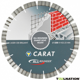 Carat Laser universeel 230x22,2 mm All-rounder Master