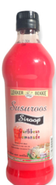 Lekker bekkie susu roos siroop 500 ml