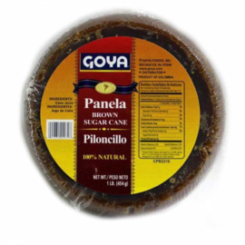 Panela brown sugar (goya) Redonda 454 GRAM