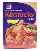 Kobe Kentuckykruiden  chicken mix (pedes-heet)    150 gram