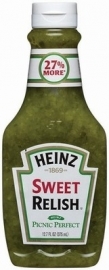 Heinz Sweet Relish  280 ml glazen pot