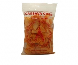 Cassava chips chilli gebakken 250 gr