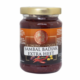 Koningsvogel Sambal badjak extra heet 200gr