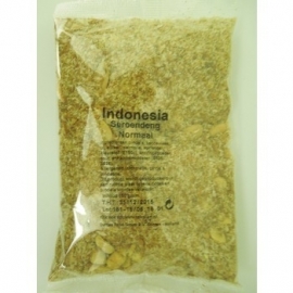 Seroendeng 1000 gram , bij de rijsttafel, nasi en bami