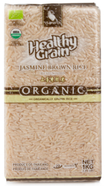 Sawat-D  Organic  Jasmine brown rice  1 kg