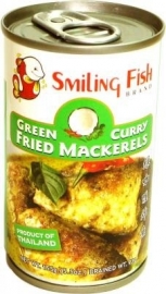 Smiling fish green curry 155 gr