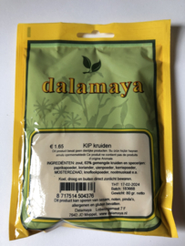 dalamaya Kip kruiden zakje 80 gr