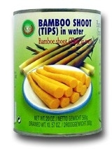 Bamboo shoot (tips) in water 565 gr