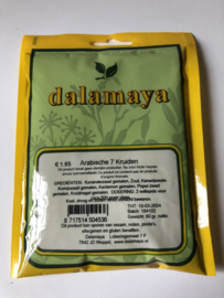 dalamaya Arabische 7 kruiden zakje 80 gr