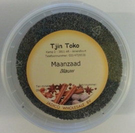 Maanzaad blauw 100 gr