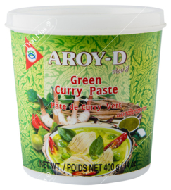 Aroy-d curry pasta groen 400 gr