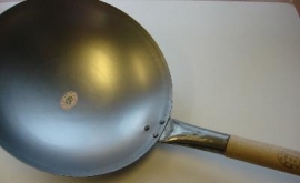 Wok pan/ Wadjan 30cm, ijzer