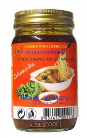 Ground chili&Garlic in oil 227 gr