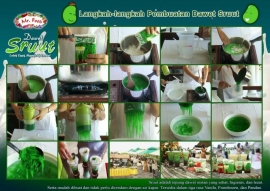 Sruut tepung dawet(cendol) pandansmaak